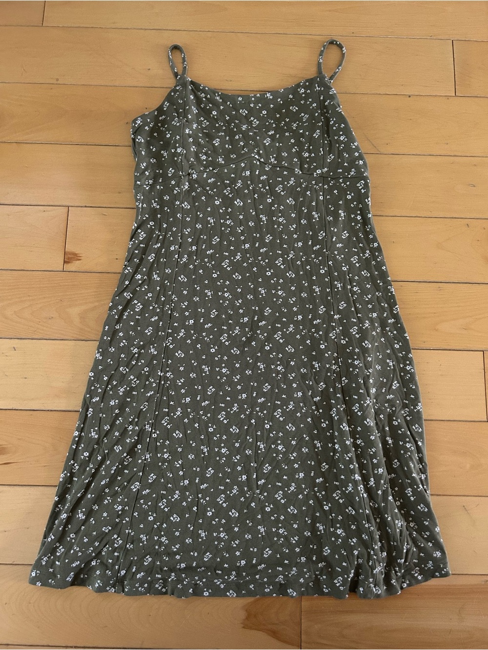 Defrost Green Floral Dress